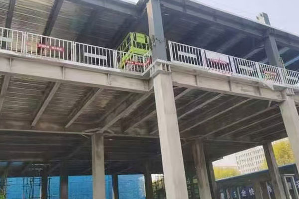 连廊结构建筑搭建